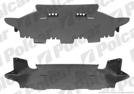 Захист під двигун AUDI 80 (B3), 10.86-08.91 Polcar 1307346