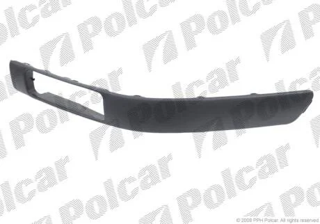 Накладка бампера лівий AUDI 80/COUP/CABR91- Polcar 1308075