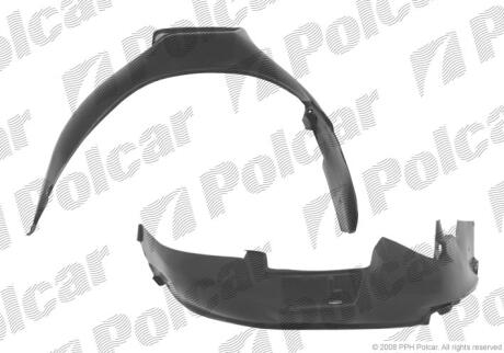 Підкрилок правий AUDI 80/COUP/CABR91- Polcar 1308FP1