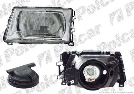 Фара основна, AUDI 100/200, 82- Polcar 131510E