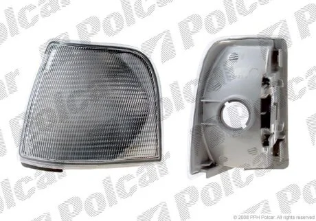 Вказівник повороту передній AUDI 100/200, 82- Polcar 1315191E