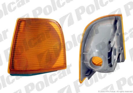 Вказівник повороту передній, AUDI 100/200, 82- Polcar 131520E