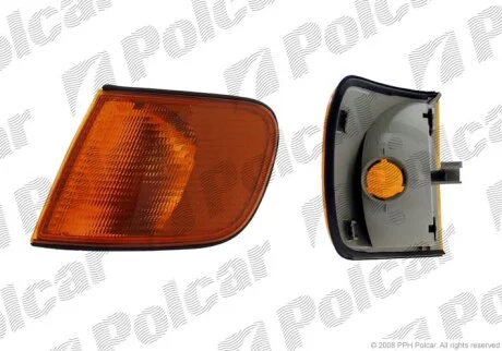 Вказівник повороту передній, AUDI 100, 90- Polcar 1316200E