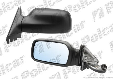 Дзеркало зовнішнє правий AUDI 100 90-94 Polcar 1316521M