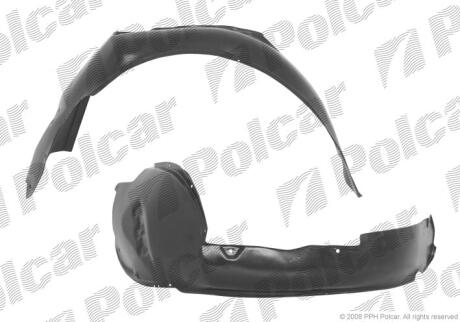 Подкрыльник (передний) (R) Audi 100 90-94 Polcar 1316FP1