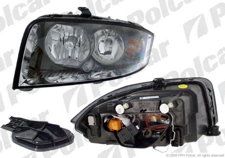 Фара основна AUDI A2 00- Polcar 132210V