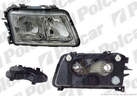 Фара основна, AUDI A3 96-99 Polcar 132310E
