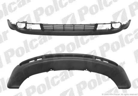 Решітка в бампері Polcar 1323272