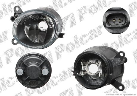 Фара передня, AUDI A3 00- Polcar 1323292E