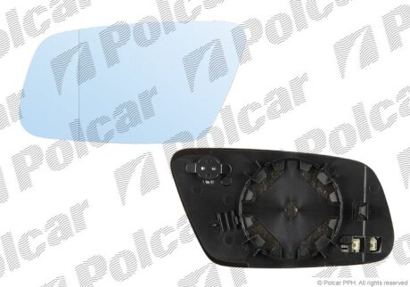 Вставка зовнішнього дзеркала лівий, AUDI A3 00- Polcar 1323547M