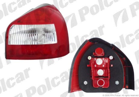 Ліхтар задній, AUDI A3 00- Polcar 1323873E