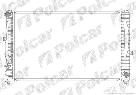 Радіатори охолодження Polcar 132408A7