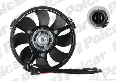 Вентилятори з корпусом / кронштейном Polcar 132423W2Q