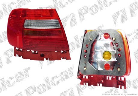 Ліхтар задній, AUDI A4, 94- Polcar 1324873E