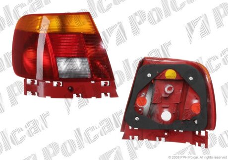 Ліхтар задній, AUDI A4, 94- Polcar 132487E