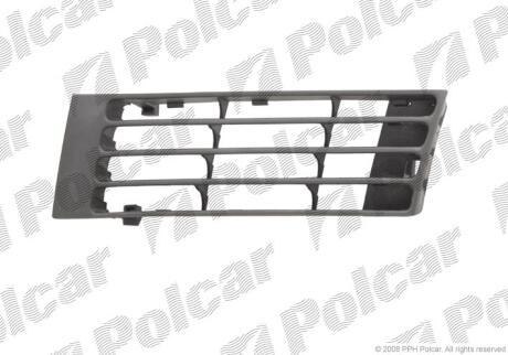 Решітка в бампері правий AUDI A4 01.99- Polcar 1325272