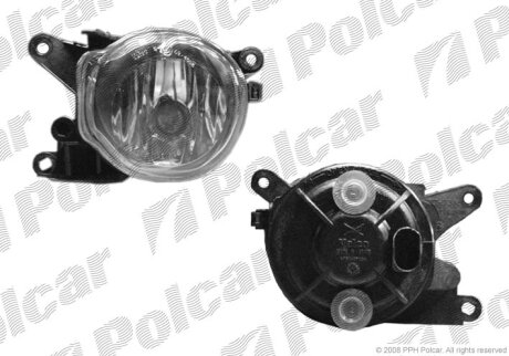 Фара передня, AUDI A4, 99- Polcar 132529E