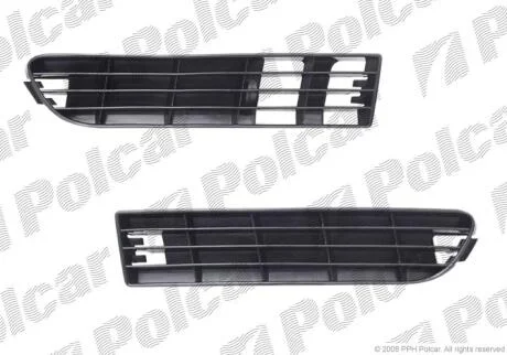 Решітка в бампері лівий Polcar 1326271