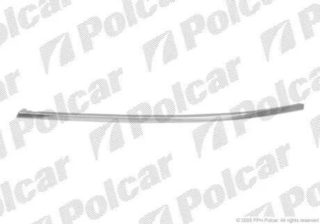 Молдинг бампера AUDI A6, 97- Polcar 1327077