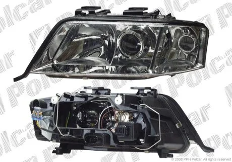 Фара основна, AUDI A6, 97- Polcar 1327103E