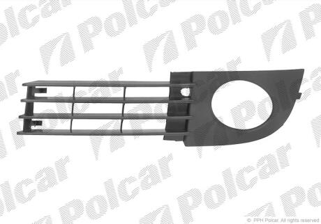 Решетка в бампере AUDI A6 (C5), 06.01-01.05 Polcar 13272713