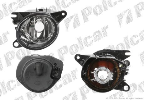 Фара передня, AUDI A6, 01- Polcar 1327295E