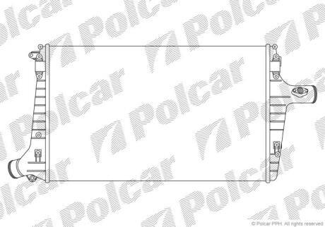 Інтеркулер Audi A6 C5 2.5Tdi 97- Polcar 1327J81