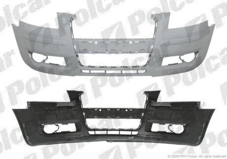 Бампер передній, AUDI A3 03-08 Polcar 1331071J