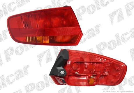 Ліхтар задній AUDI A3 03-08 Polcar 1331871E