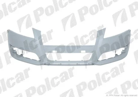 Бампер передній, A3, 08- Polcar 133207J