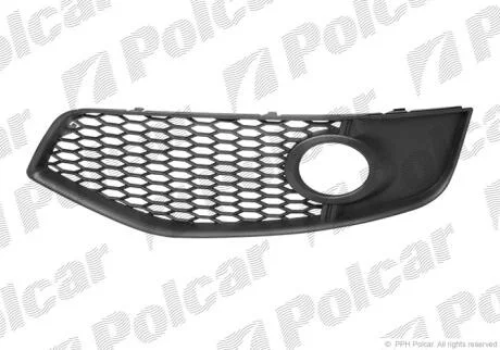 Решітка в бампері правий Polcar 1332272