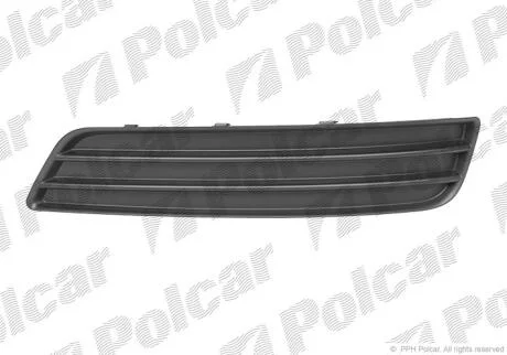 Решітка в бампері лівий Polcar 1332273