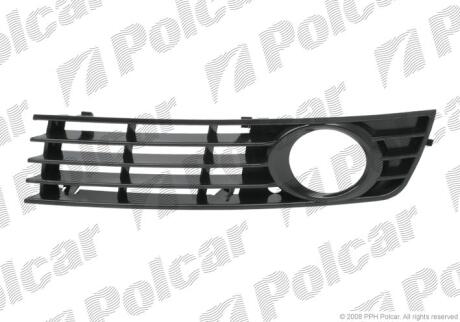 Решітка в бампері AUDI A4, 11.00- Polcar 1334271