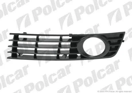 Решітка в бампері правий Polcar 1334272