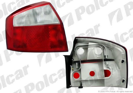 Ліхтар задній, AUDI A4, 01- Polcar 1334880E