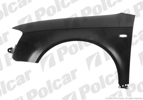 Крило переднє правий, A4, SDN/AVANT 04-08 Polcar 133502J