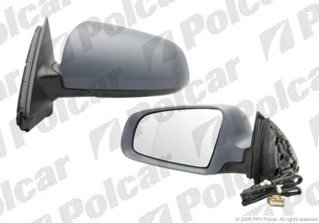 Дзеркало зовнішнє правий, A4, SDN/AVANT 04-08 Polcar 1335524M