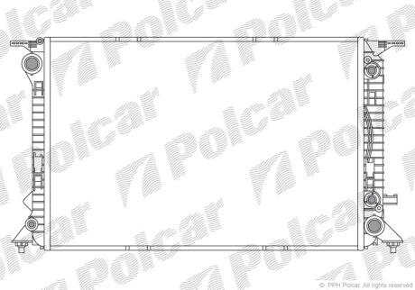 Радіатори охолодження Polcar 1337082