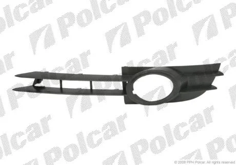 Решітка в бампері правий Polcar 1338272