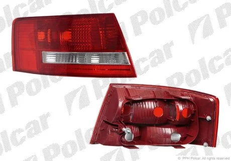 Ліхтар задній, A6 SDN/KOMBI 05- Polcar 133888E