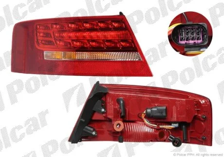 Ліхтар задній, A5/S5, 03.07- Polcar 1355882U