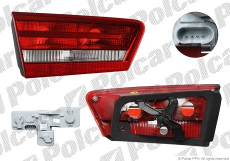 Ліхтар задній, A6 (C7), 01.11- Polcar 13E1871X