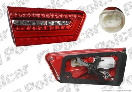 Ліхтар задній, A6 (C7), 01.11- Polcar 13E1883X