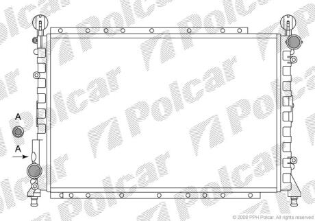Радіатори охолодження Polcar 140208A1