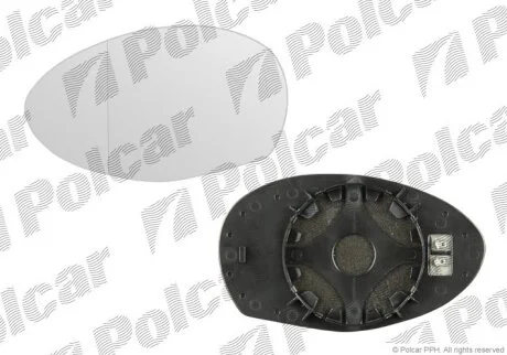 Вставка зовнішнього дзеркала лівий, ALFA ROMEO 147 01- Polcar 1404547M