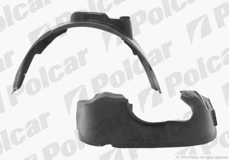 Підкрилок лівий Polcar 1404FL1
