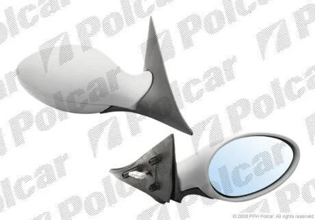 Дзеркало зовнішнє правий, ALFA ROMEO 156 97- Polcar 1408525M