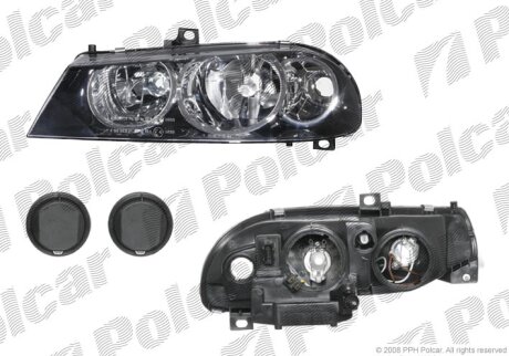 Фара основна, ALFA ROMEO 156, 03- Polcar 1409102E