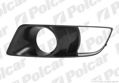 Решітка в бампері лівий Polcar 1409271