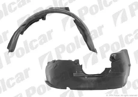 Підкрилок правий Polcar 1411FP1